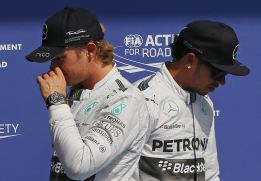 Nico Rosberg sobre lo ocurrido: “Solo fue un lance de carrera”