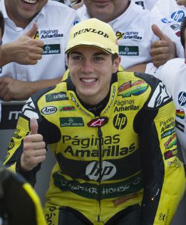Maverick Viñales: "Ya tocaba hacer la pole de Moto2"