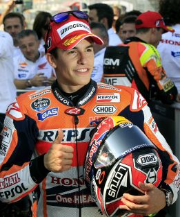 Marc Márquez: "He tenido capacidad de reacción" Marc Márquez: "He tenido capacidad de reacción"