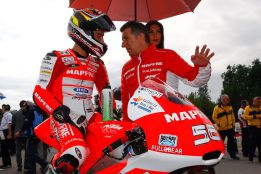 Aspar: “Como se suele decir en motos: para aprender, caer”