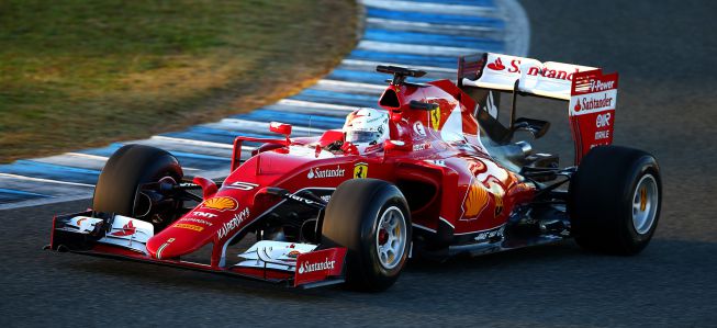Vettel, el primero en saltar a la pista en los test de Jerez Vettel, el primero en saltar a la pista en los test de Jerez