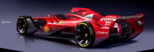 Ferrari presenta un prototipo para la Fórmula 1 del futuro