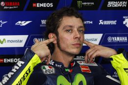 Valentino Rossi: "Me gusta el nuevo cambio de la Yamaha"