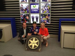 Rossi ya tiene estrella en el
paseo de la fama de Jerez