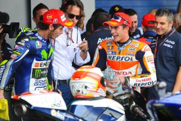 Rossi todavía no descarta a Marc Márquez para el título