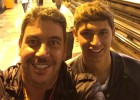 Famosos se trasladan en Metro para disfrutar de la Fórmula 1