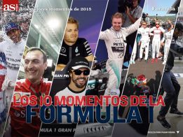 Los mejores momentos que ha dejado la Fórmula 1 en 2015