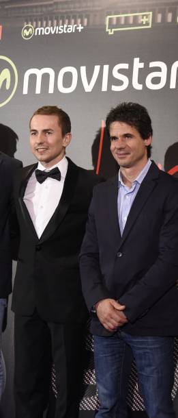 Jorge Lorenzo con Alex Crivillé