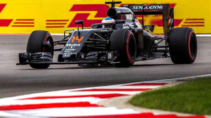 Alonso en Sochi, GP de Rusia