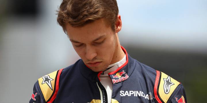Kvyat: "Tengo buena memoria y me acordaré de esta decisión".