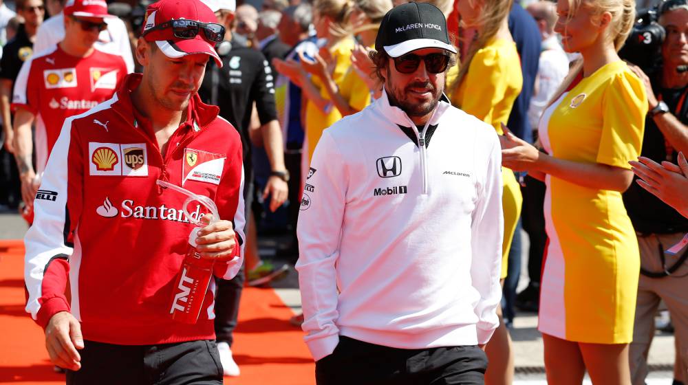 Vettel y Alonso, ¿rivales por el asiento de Rosberg en Mercedes?