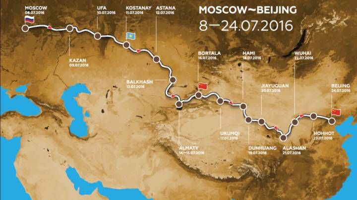 Peterhansel y Loeb, favoritos en el viaje de Moscú a Pekín