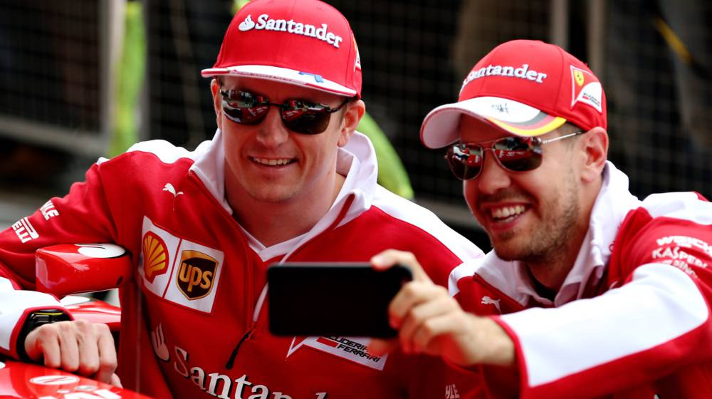 Vettel, la razón por la que Ferrari decidió continuar con Raikkonen.