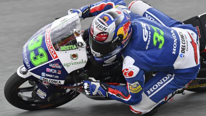 Nakagami y Bastianini dominan los libres en Moto2 y Moto3