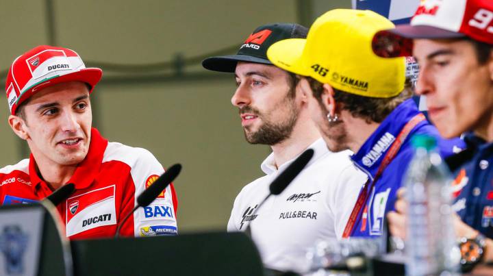 Laverty y Iannone casi llegan a las manos tras acabar el FP2