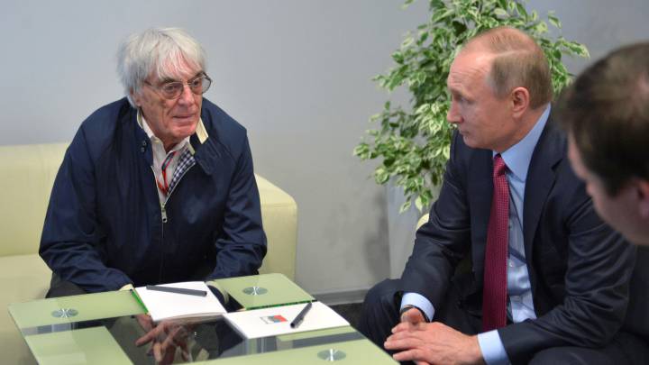 Ecclestone ya negocia para que la F1 corra en Las Vegas