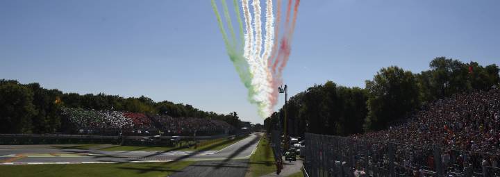 Monza: 380 km/h, reto de la F1