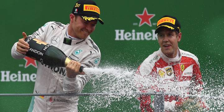 Resumen de la carrera del GP Italia 2016 de F1 en el circuito de Monza disputada hoy, domingo, 4/09/2016, a las 14.00h.
