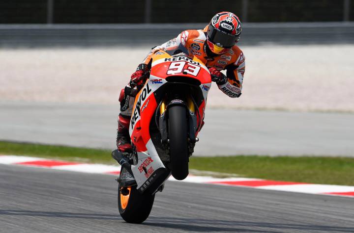 Duelo Márquez-Maverick en un pañuelo de tres milésimas