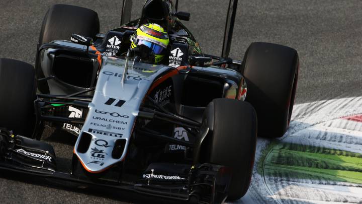 Sergio Pérez insinúa que seguirá en Force India el año que viene.