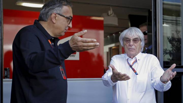 Ecclestone y Ferrari estallan contra el presidente de Liberty.