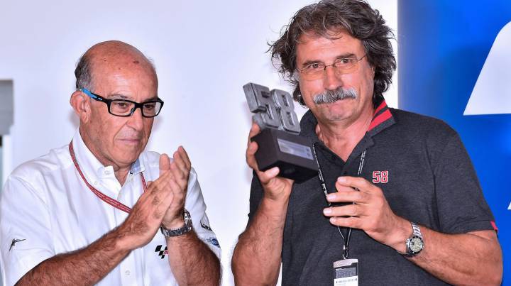 El 58 de Simoncelli es el quinto dorsal retirado del Mundial