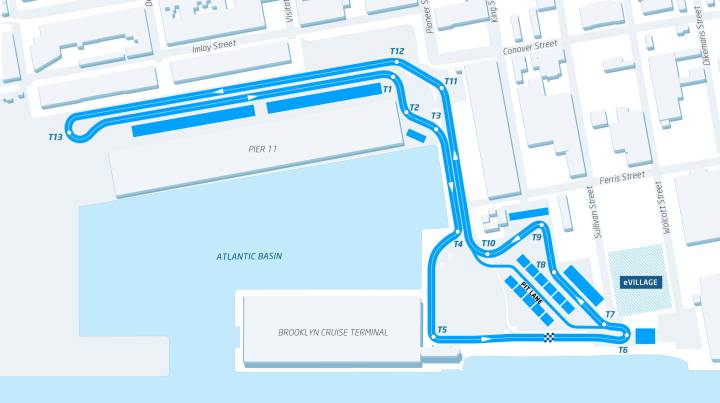 Nueva York ya tiene circuito para la Fórmula E: Brooklyn