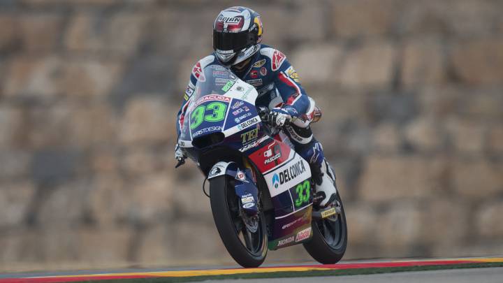Pole de Bastianini, Navarro 2º y Canet 3º: a Binder no le valdría.