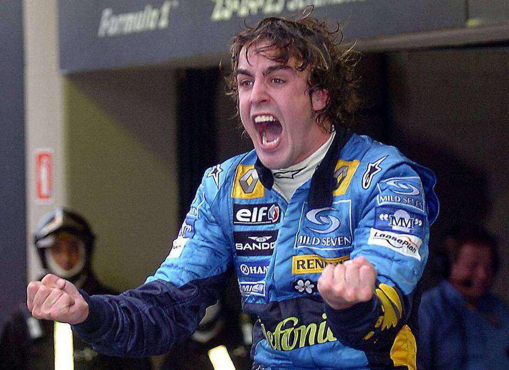 Primer título: once años del 'toma, toma' de Alonso en Brasil