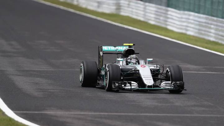 Rosberg teme a los Red Bull, Alonso 11º y Sainz con problemas