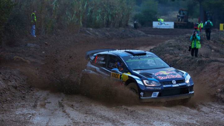 Sólo Ogier puede con Sordo en el shakedown de Salou