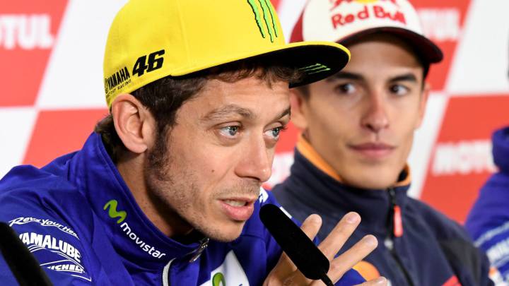 La sorprendente defensa de Rossi a Lorenzo en Motegi