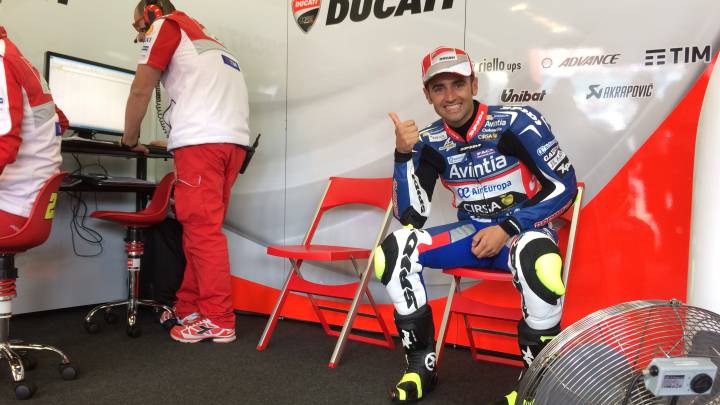 Barberá sobre su estreno: "Esta Ducati corre que es una locura"