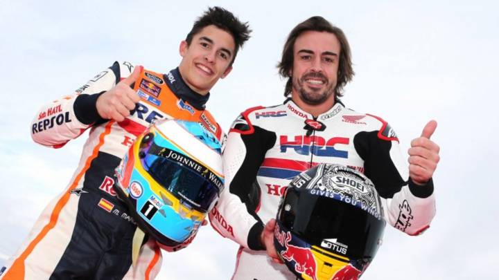 Alonso felicita a Márquez y a Honda por el título de MotoGP