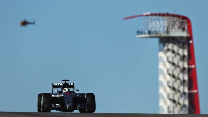 Hamilton voló en Austin y Alonso decimotercero