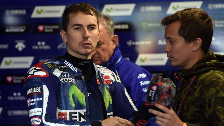 Lorenzo: "Tenía la sensación de que me iba a caer en cada curva".