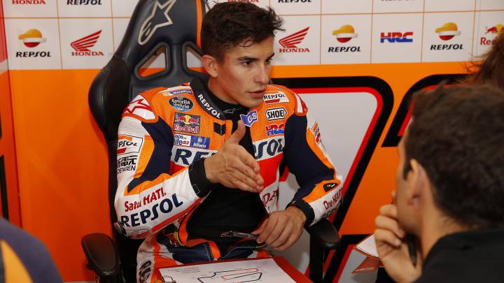 Márquez se pierde el FP2 de Sepang por grastroenteritis