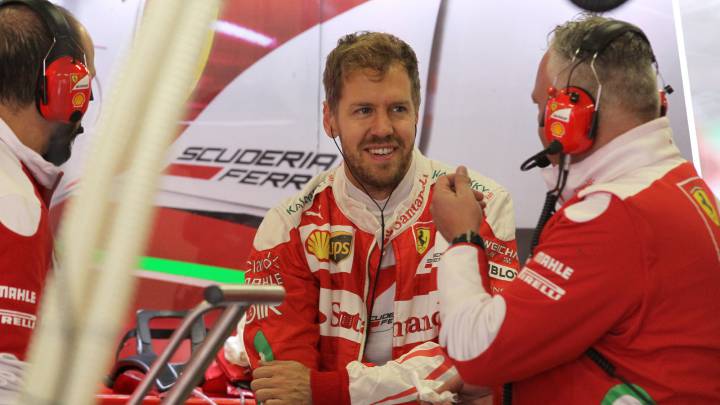 Vettel, con Alonso, pensaba que estaba "en la ciudad de México"