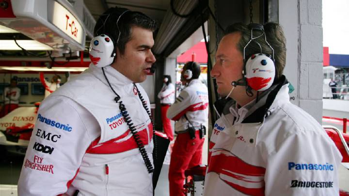 Dieter Gass, con Toyota F1.