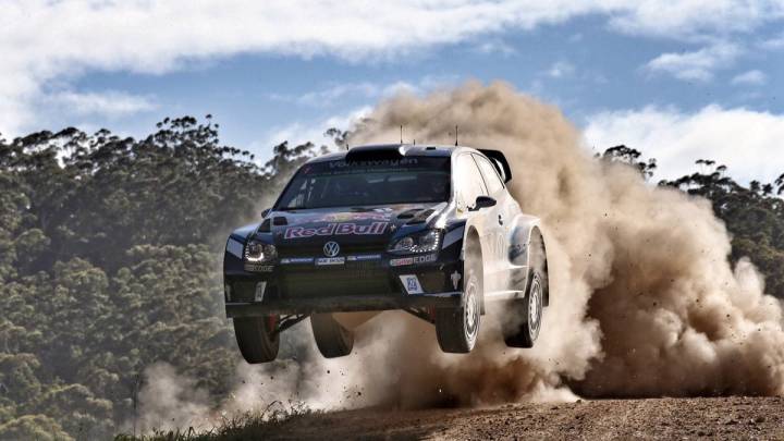 Sebastien Ogier en el Rally de Australia