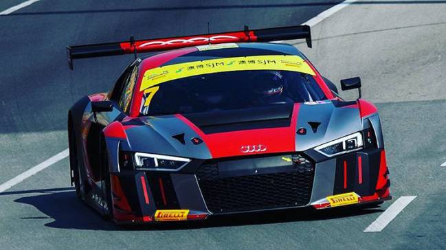 El Audi R8 LMS de Mortara.