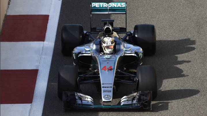 Hamilton, fin a los rumores: rueda ya en el test de Pirelli de la F1