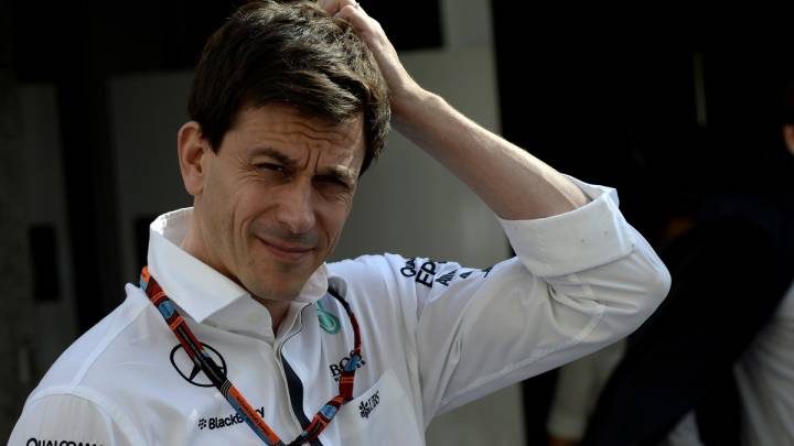 Toto Wolff, jefe de Mercedes.