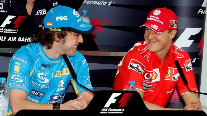 Fernando Alonso y su homenaje Schumacher: "Era único"