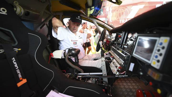 Philippe Croizon: más difícil todavía en el Dakar, sin manos y sin piernas