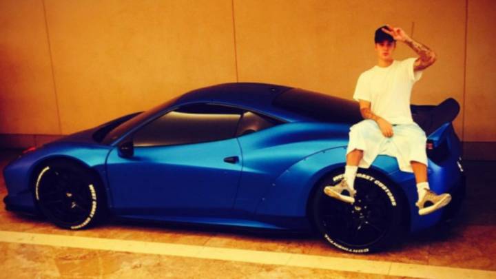 Justin Bieber vende su Ferrari 458 Italia 'hecho a medida'