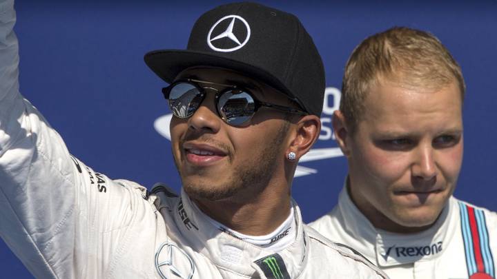 Lewis Hamilton y Valtteri Bottas, nuevos compañeros en Mercedes.