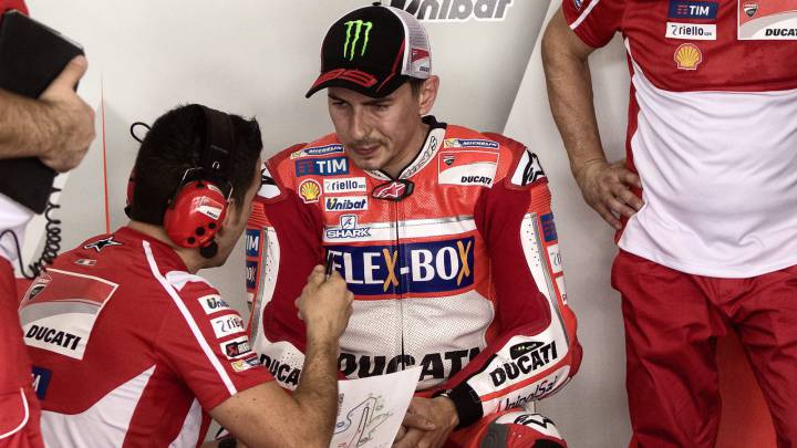 Jorge Lorenzo, tras su estreno con Ducati en Sepang: "Necesito algo más de tiempo de lo que esperaba"