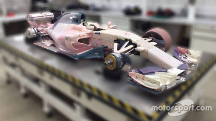 Manor revela cómo serán los F1 de 2017 al filtrarse unas fotos