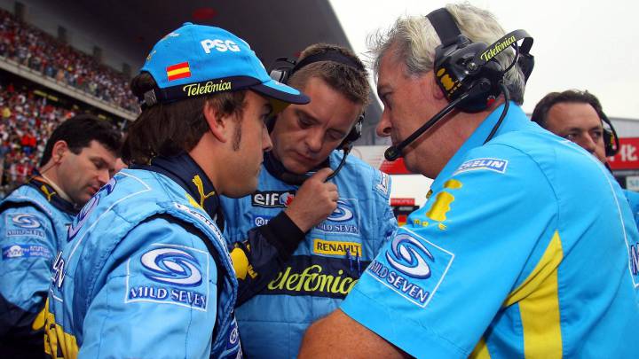 Symonds en su época con Alonso.
